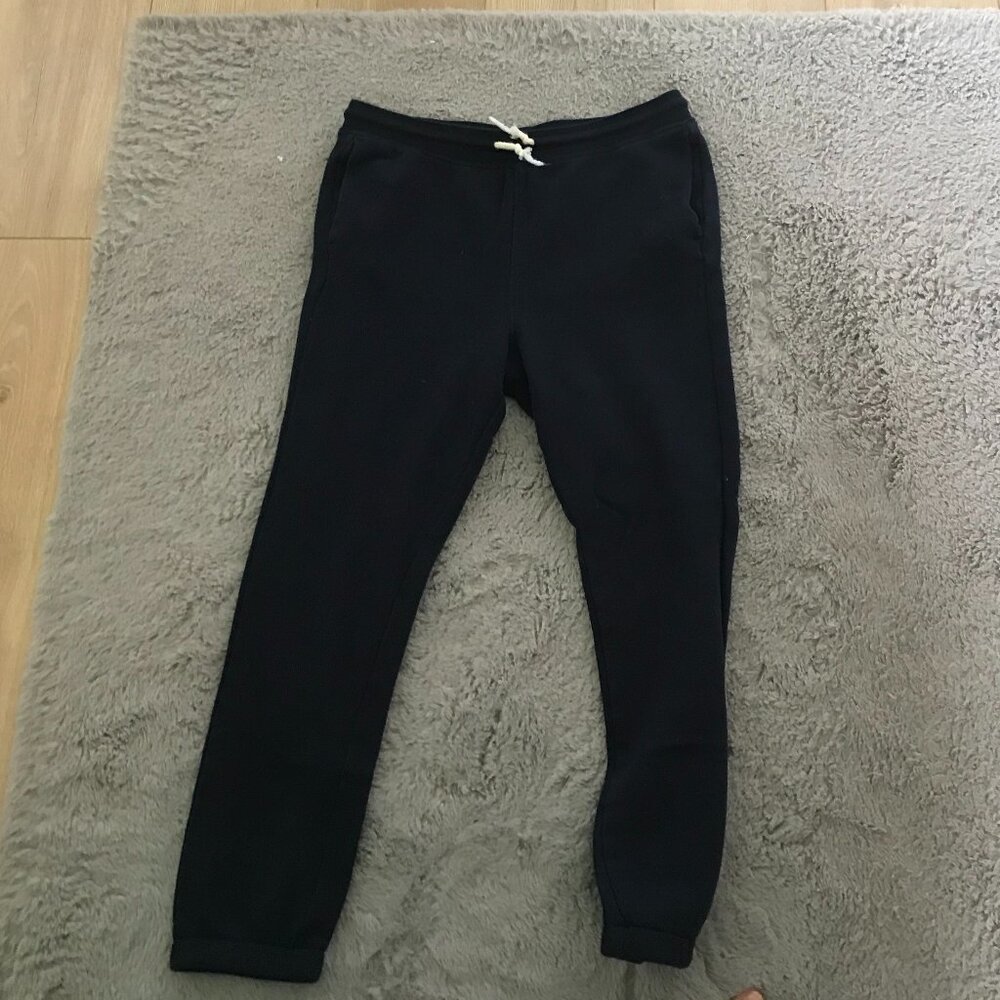 Like New Free Assembly Navy Drawstring Jogger Sweatpants Sz XL (14-16)